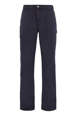 Ruck cotton trousers-0